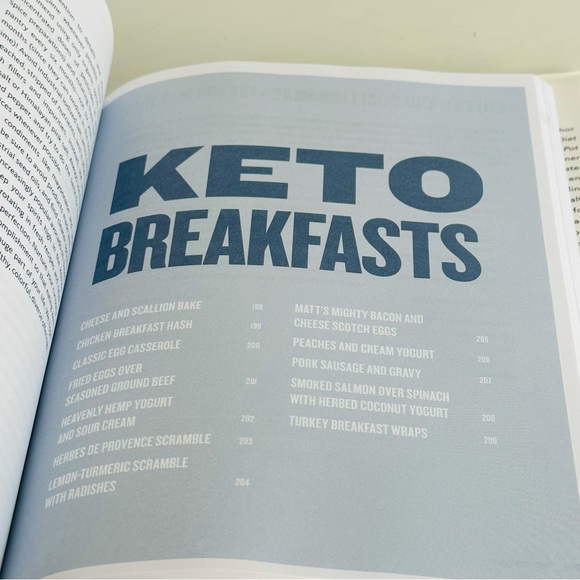 NEW Keto For Life Mark Sisson Hardcover Health Wellness Cookbook Book - Picture 6 of 14